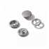 Pressions Jersey 10 mm Argent