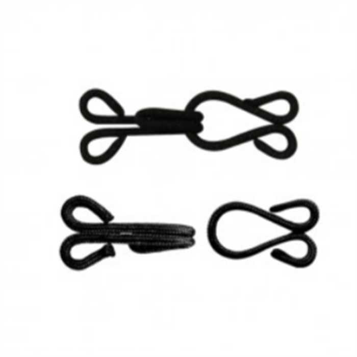 Agrafes fourrure - Noir (3 sets) Agrafes fourrure - Noir (3 sets)