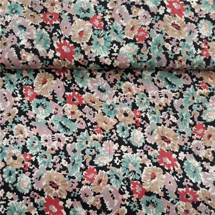 Batiste de coton fleurie Kristy Batiste de coton fleurie Kristy