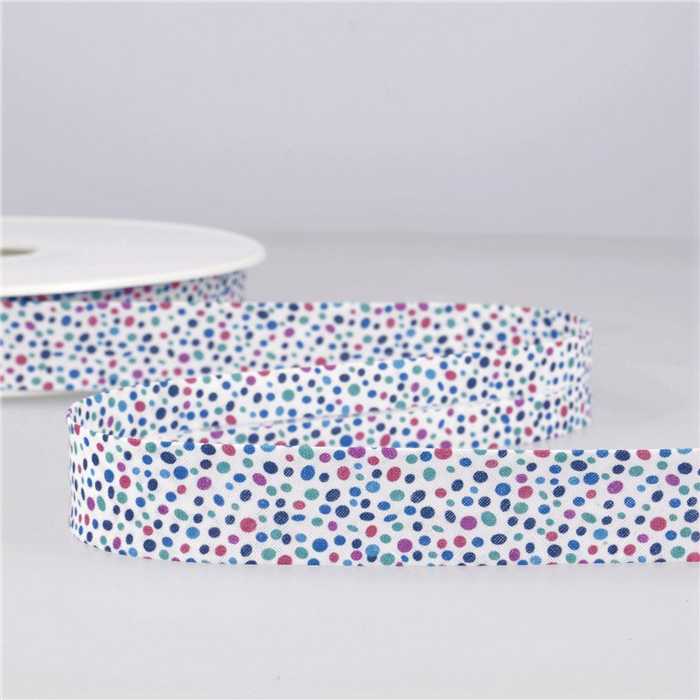 Biais Confettis Bleu roy Biais Confettis Bleu roy