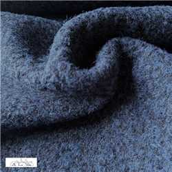 Bouclé bleu chiné