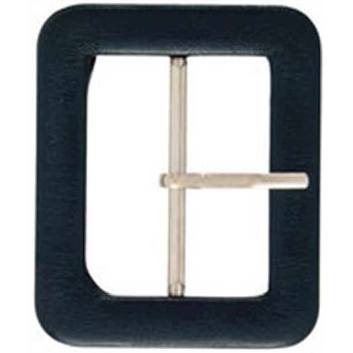 Boucle de ceinture imitation cuir noir Boucle de ceinture imitation cuir noir