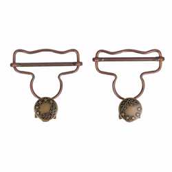 Boucle salopette 40 mm (2 pièces)