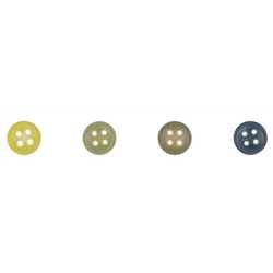 Bouton 4 trous 15 mm