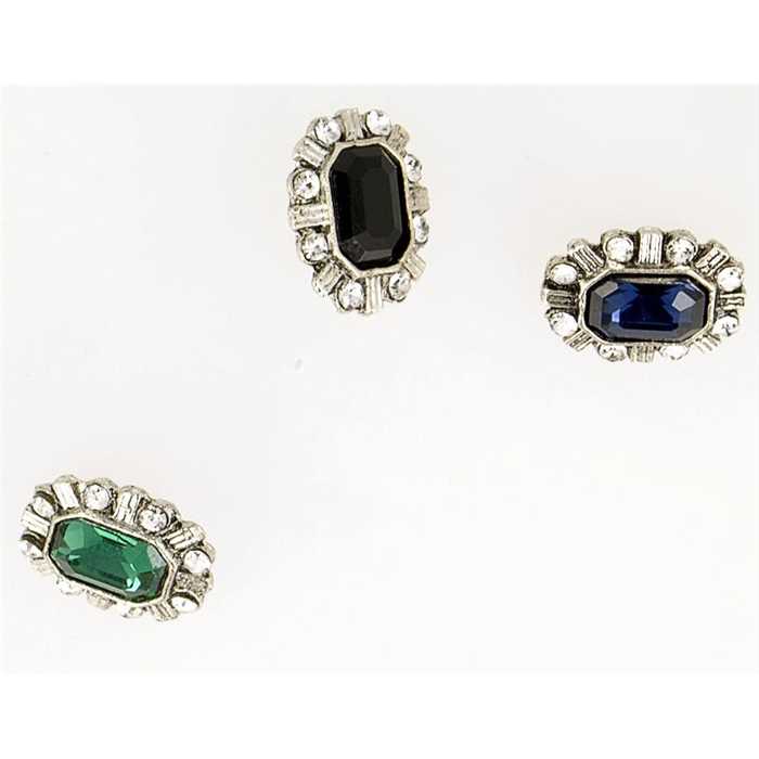 Bouton Bijou rectangle 14 mm Bouton Bijou rectangle 14 mm