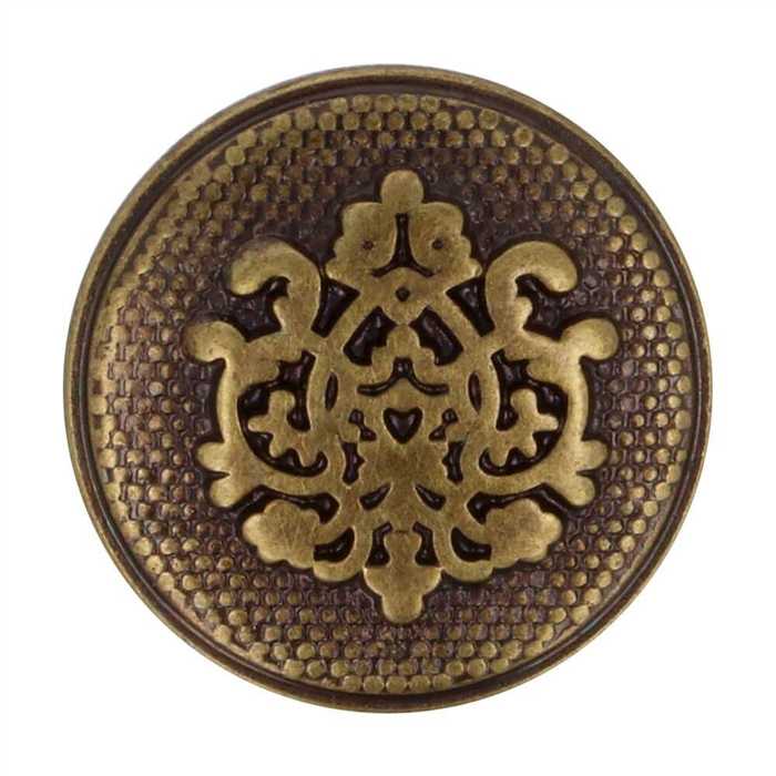 Bouton Brocante vieil or 22,5 mm Bouton Brocante vieil or 22,5 mm