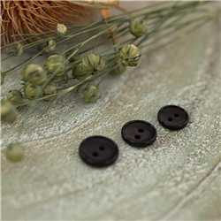 Bouton Corozo Noir