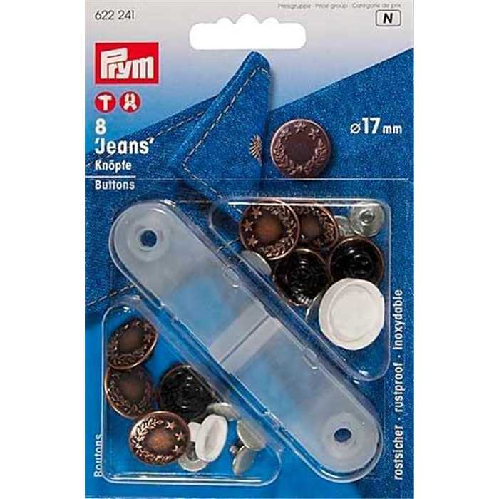 Bouton Jeans 17 mm Cuivre Bouton Jeans 17 mm Cuivre