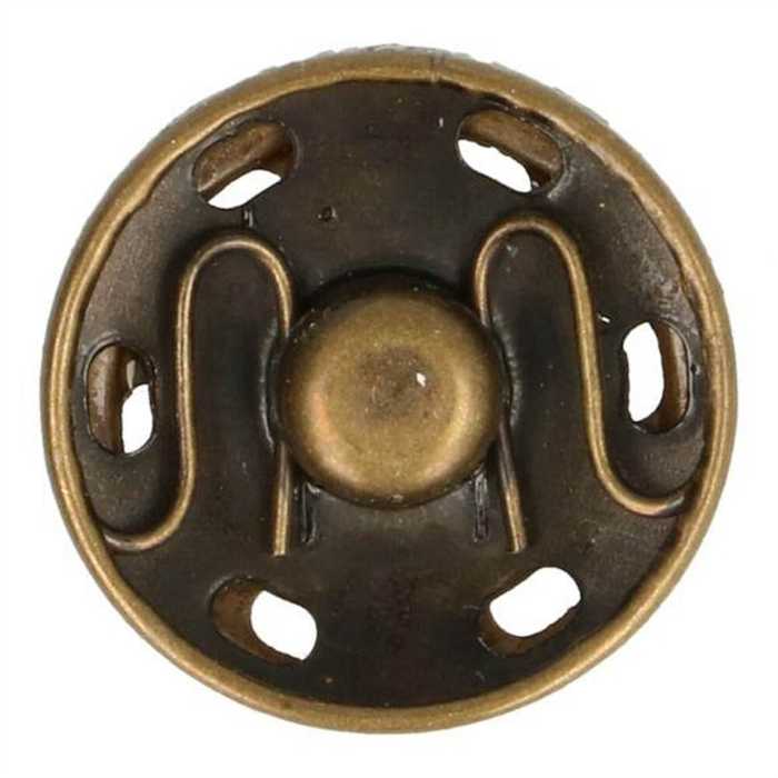 Bouton pression à coudre pour manteau - métal (à la pièce) Bouton pression à coudre pour manteau - métal (à la pièce)