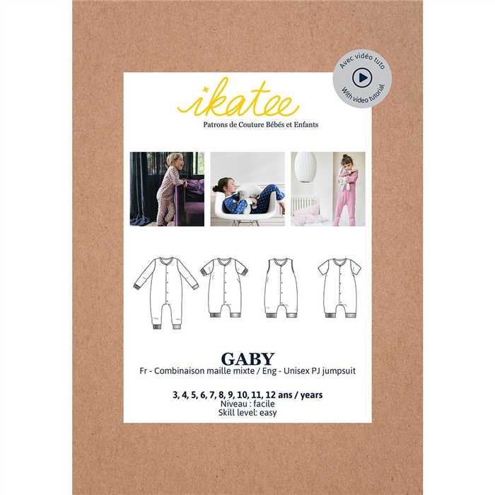 Combinaison maille mixte Gaby Kids Combinaison maille mixte Gaby Kids