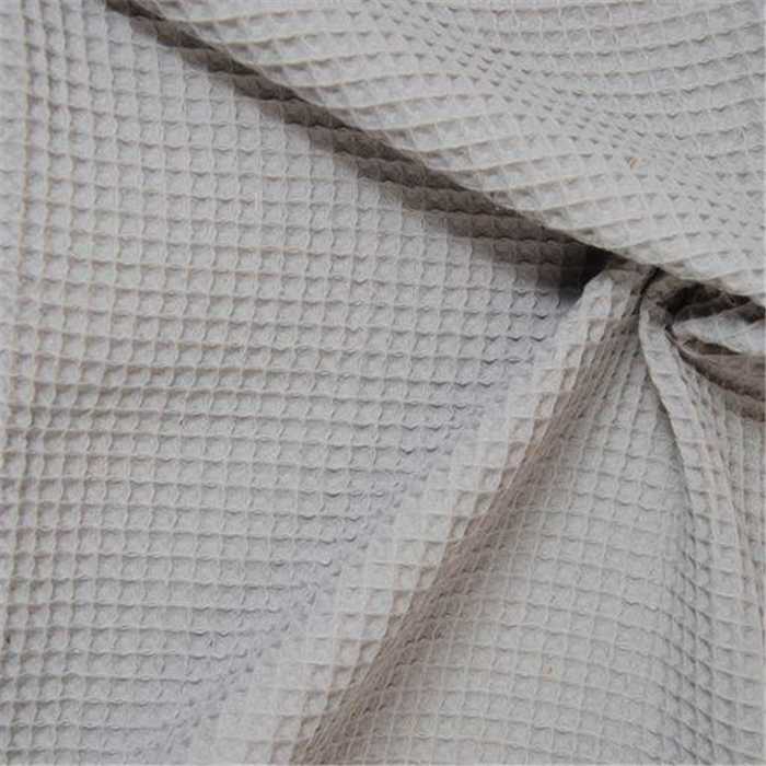 Coton Nid d'abeilles Gris glacier Coton Nid d'abeilles Gris glacier