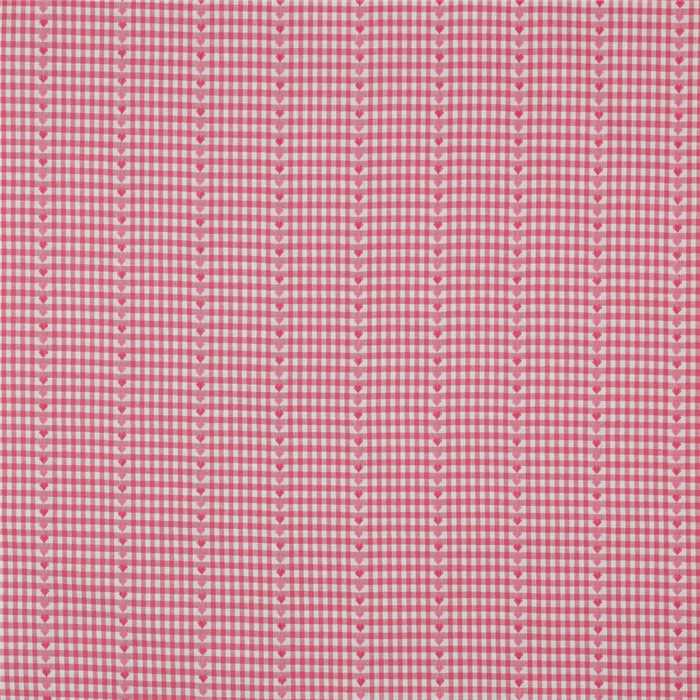 Coton Vichy & Hearts Pink Coton Vichy & Hearts Pink
