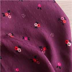 Crêpe de viscose plumetis Rêverie - Coupon de 1,60 m