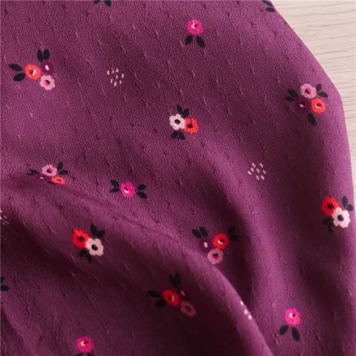 Crêpe de viscose plumetis Rêverie - Coupon de 1,60 m Crêpe de viscose plumetis Rêverie - Coupon de 1,60 m