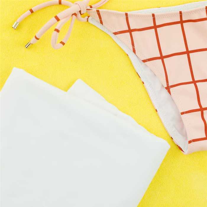 Doublure Bathing Suit White - Coupon de 40 cm Doublure Bathing Suit White - Coupon de 40 cm