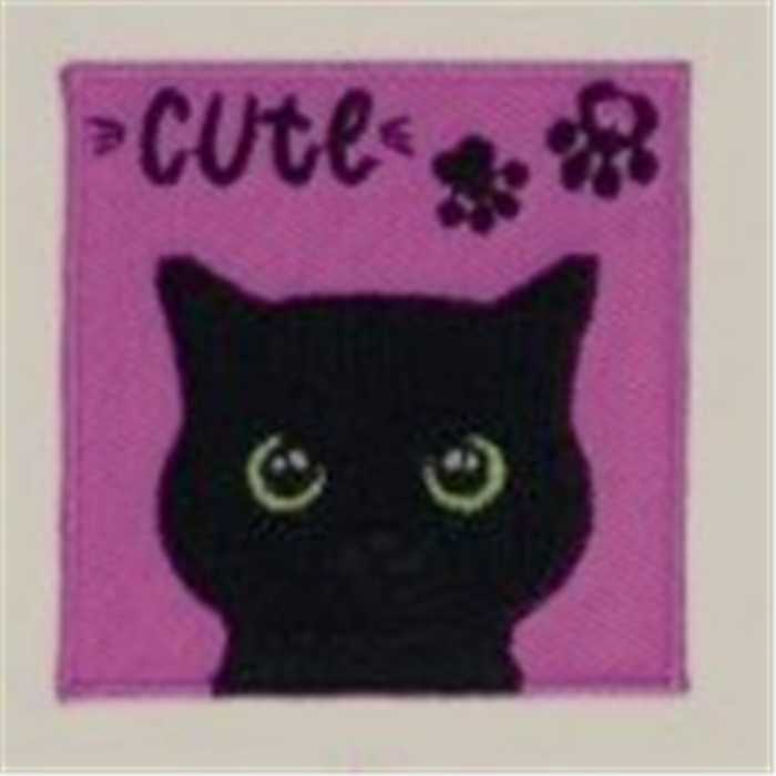 Ecusson Chat noir ** Ecusson Chat noir **