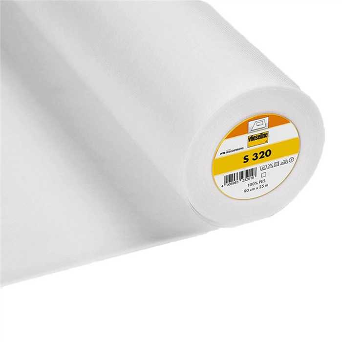 Entoilage thermocollant S320 Blanc Entoilage thermocollant S320 Blanc