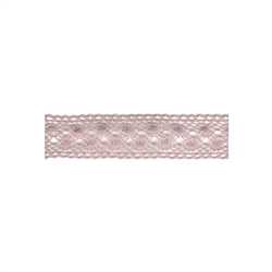 Entredeux dentelle Vieux rose