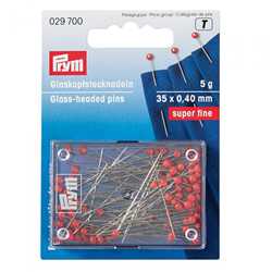 Epingles à têtes de verre Super fine - 5 gr