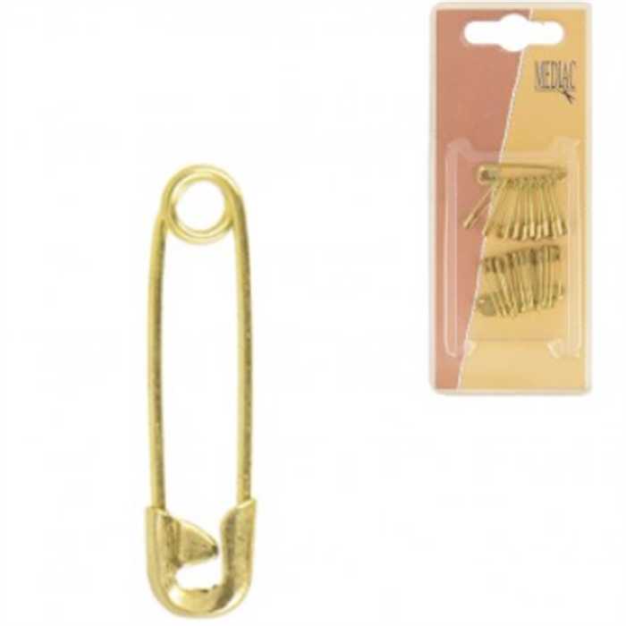 Epingles de sûreté laiton 19 mm Epingles de sûreté laiton 19 mm