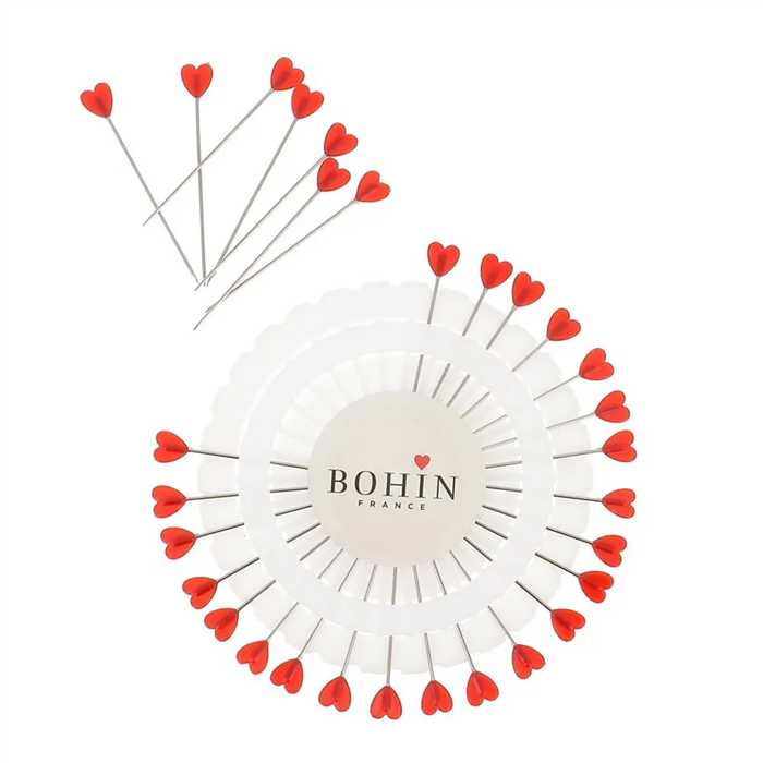 Epingles longues coeur Epingles longues coeur