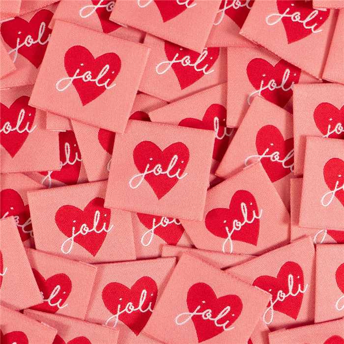 Etiquettes tissées "Joli Coeur" Etiquettes tissées "Joli Coeur"