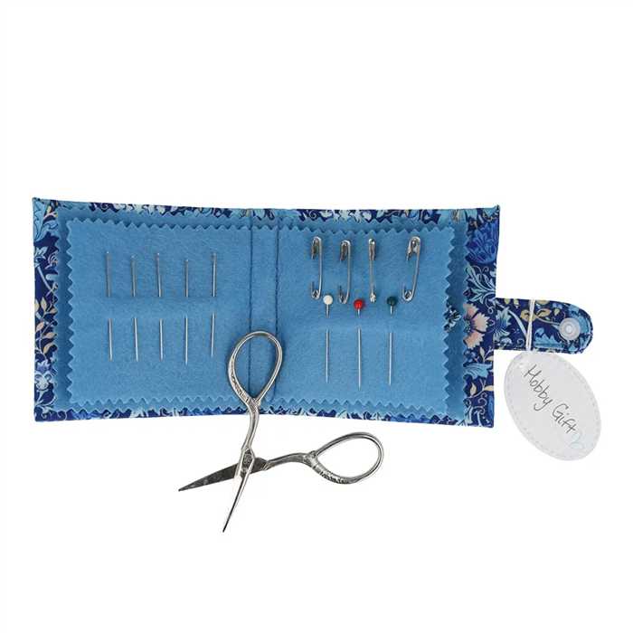Etui à aiguilles et ciseaux (garni) Etui à aiguilles et ciseaux (garni)