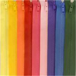 Fermeture plastique séparable - 25 coloris