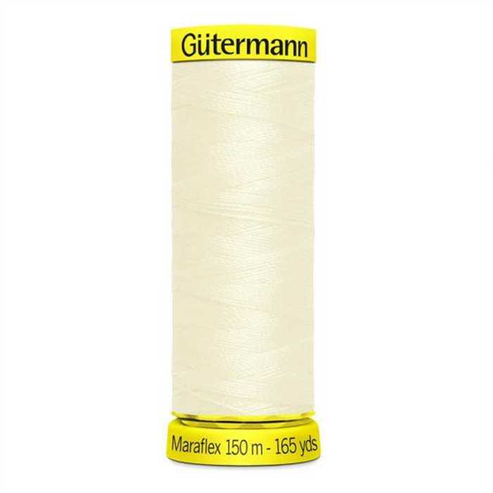 Fil élastique Gütermann 150 m - Col. 001 Fil élastique Gütermann 150 m - Col. 001