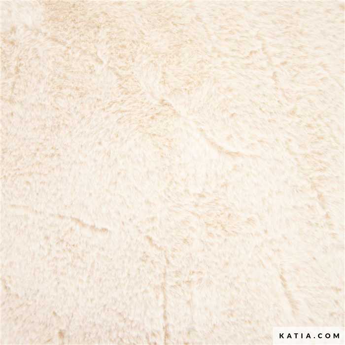 Fourrure synthétique Crème Fourrure synthétique Crème