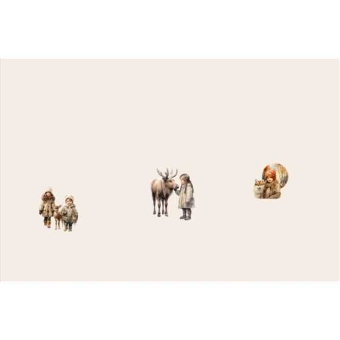 French Terry Deer Friends (panneau) French Terry Deer Friends (panneau)