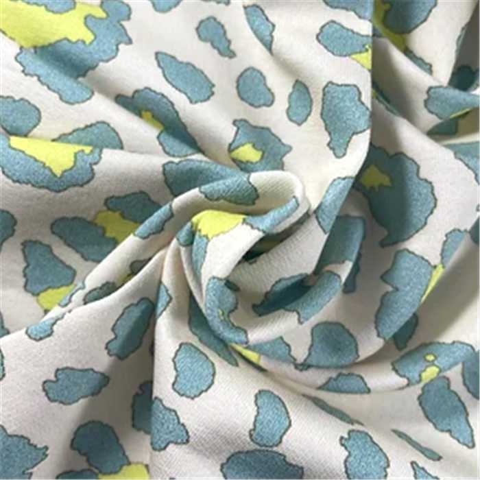 French Terry Leopard Fluo French Terry Leopard Fluo