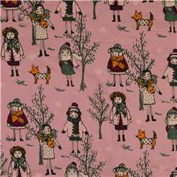 French Terry Little Darling Winter