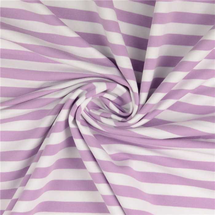 French Terry Stripes Lilas French Terry Stripes Lilas