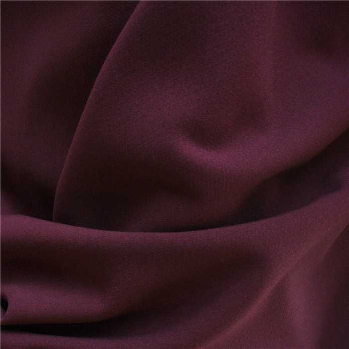 Gabardine Bordeaux intense - Coupon de 70 cm