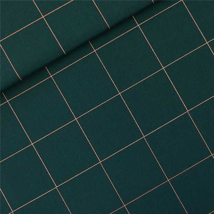 Gabardine Thin Grid XL Green Gables Gabardine Thin Grid XL Green Gables