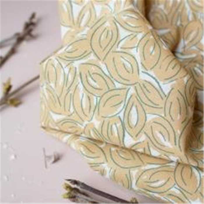 Gaze de coton Petal Mustard Gaze de coton Petal Mustard