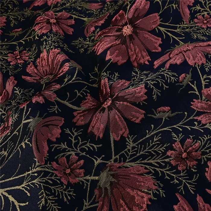 Jacquard à motif floral Jacquard à motif floral