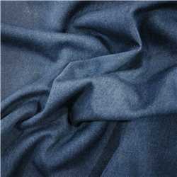 Jeans souple bleu foncé - Coupon de 40 cm