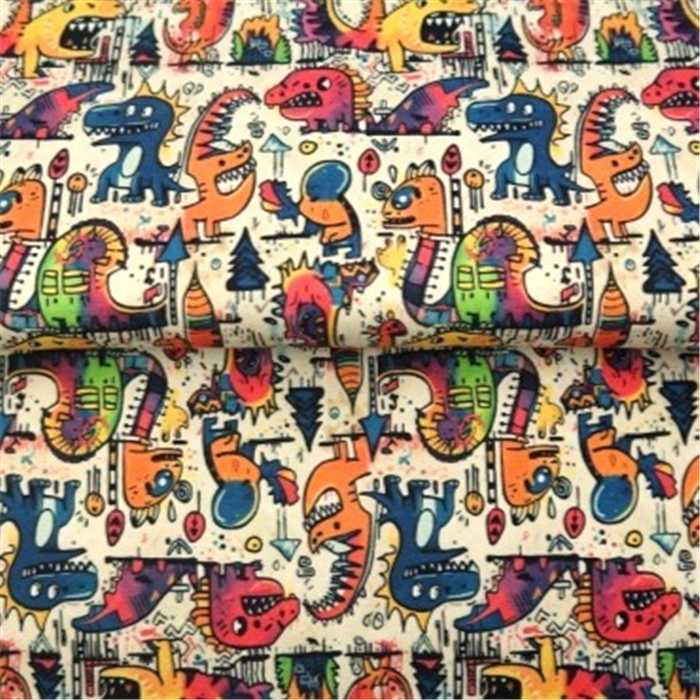Jersey de coton Cute little monsters Jersey de coton Cute little monsters