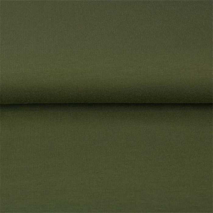 Jersey de coton Vert armée Jersey de coton Vert armée