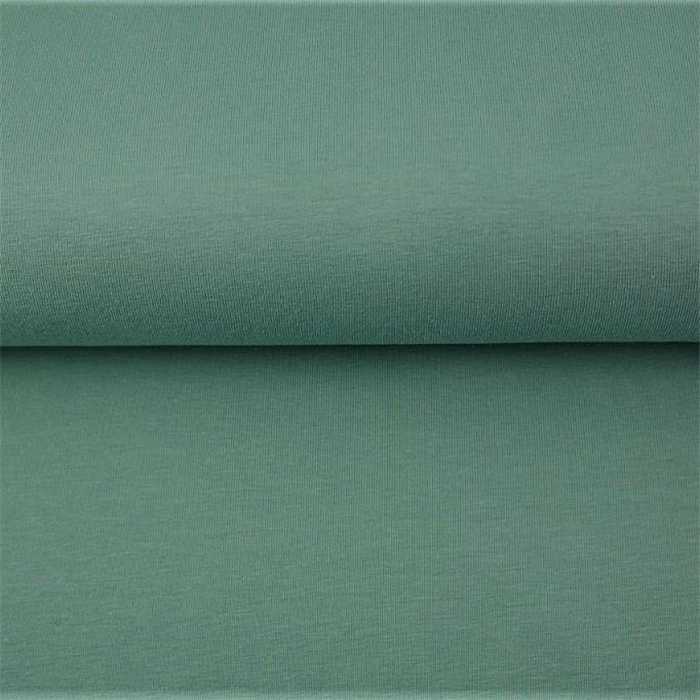 Jersey de coton Vert laurier Jersey de coton Vert laurier