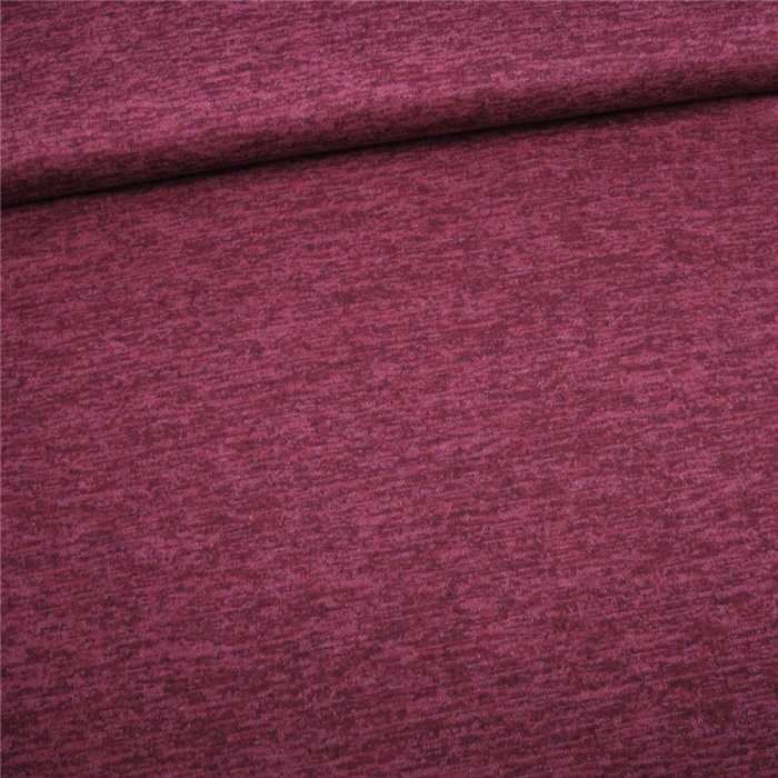 Jersey interlock Framboise chiné