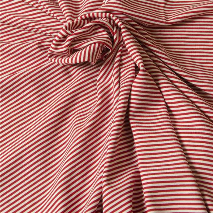 Jersey rayé rouge Jersey rayé rouge