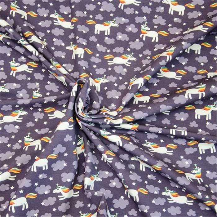 Jersey Unicorns - Coupon de 30 cm Jersey Unicorns - Coupon de 30 cm