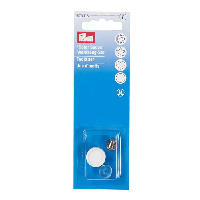 Jeu d'outils "color snaps" pour pince Vario Jeu d'outils "color snaps" pour pince Vario