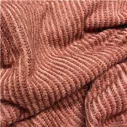 Maille Mohair touch Brun rosé