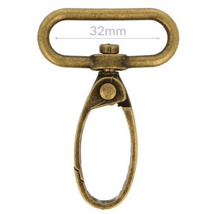 Mousqueton Métal 32 mm Mousqueton Métal 32 mm