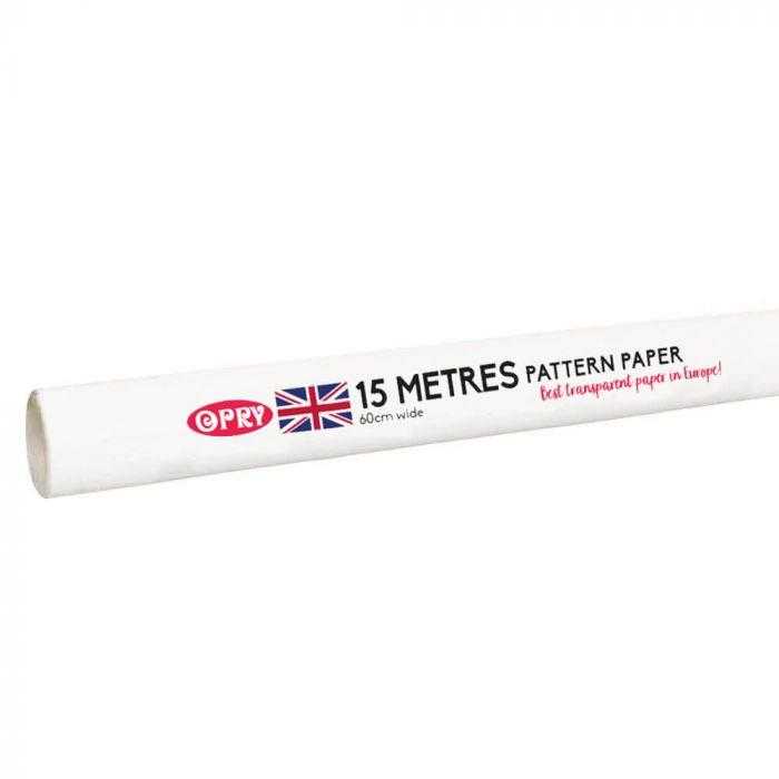 Papier patron transparent (0,6 x15 m) Papier patron transparent (0,6 x15 m)