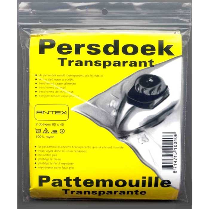 Pattemouille transparente Pattemouille transparente